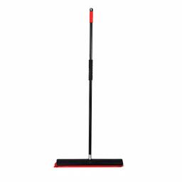 Alpine Industries 24 in. 2-in-1 Squeegee Push Broom, Red (3-Pack) thumbnail 3