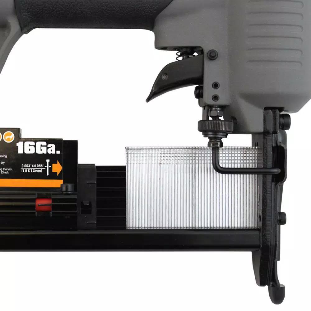 NuMax SL31 3-in-1 Pneumatic Finish Nailer and Stapler, 16-Gauge & 18-Gauge, 2 in.