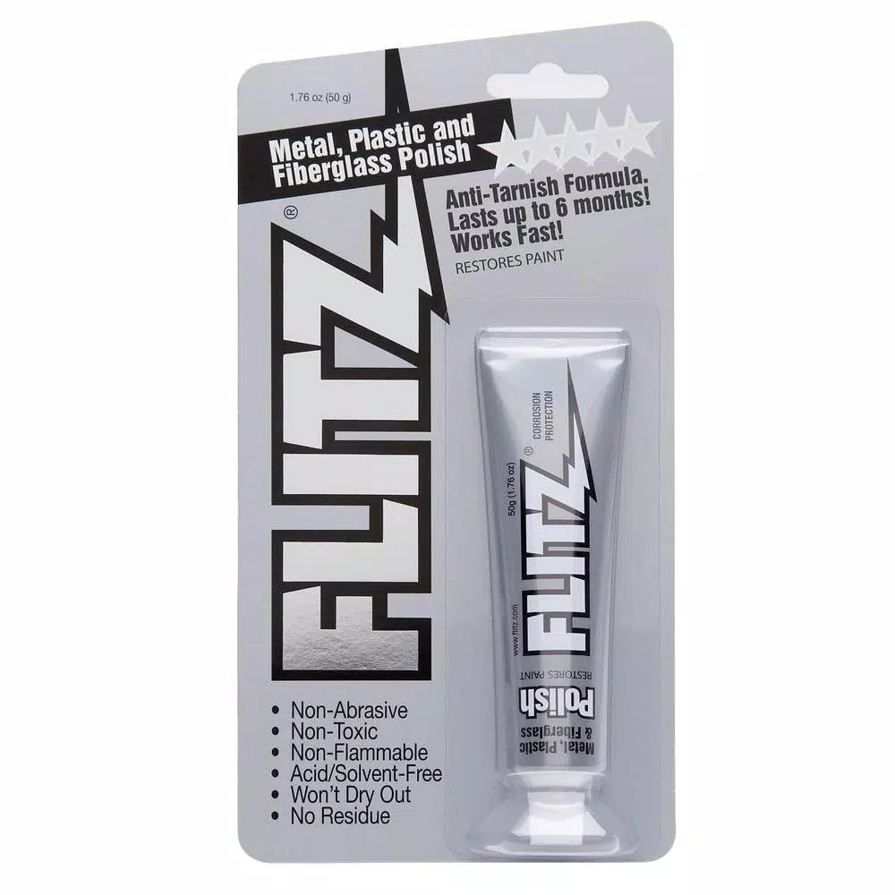 Flitz Concentrated Metal, Plastic and Fiberglass Polish Paste - 1.76 oz.
