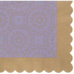 Sugar Plum Party SugarPlum Boho Paper Lunch Napkins, 32-Piece Assorted Colors thumbnail 2