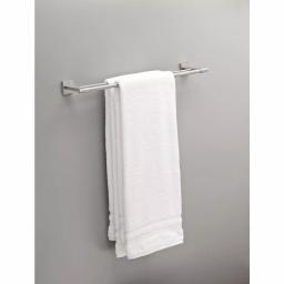 Franklin Brass Maxted 24 in. Double Towel Bar, Brushed Nickel, Modern Wall Mounted Design thumbnail 2