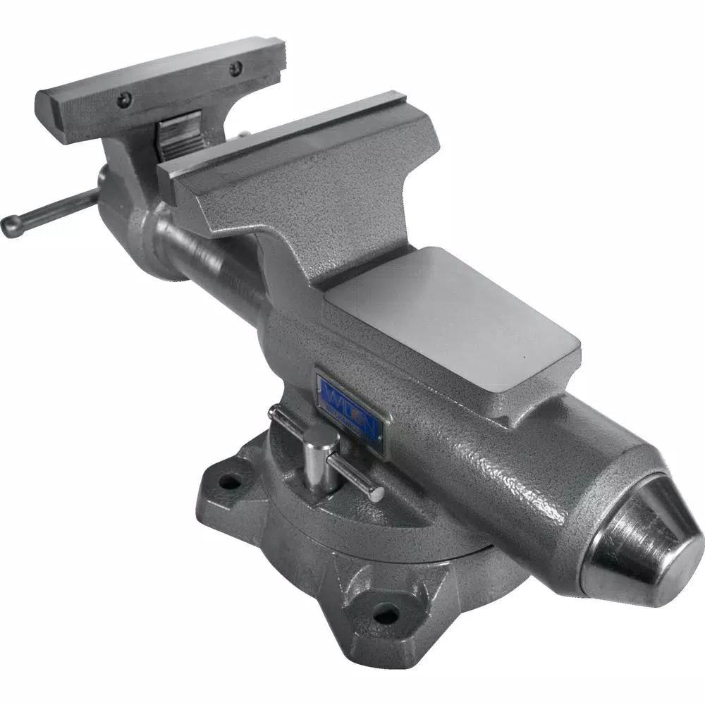 Wilton 8 in. Mechanics Pro Vise, 880M Bench Vise with 360° Swivel Base