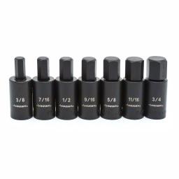 Husky 1/2 in. Drive Impact Bit Socket Set, Torx and SAE/Metric Hex, 21-Piece thumbnail 2