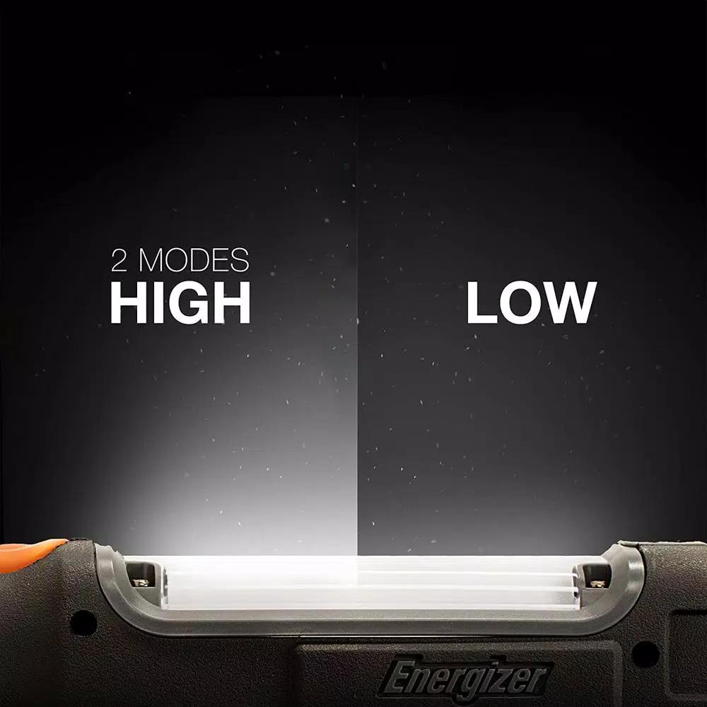 Energizer Hard Case Professional LED Work Light, 550 Lumens, AA Battery Powered