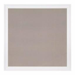 DesignOvation Bosc White Fabric Pinboard Framed Linen Memo Board, 31.5 x 31.5 in thumbnail 1