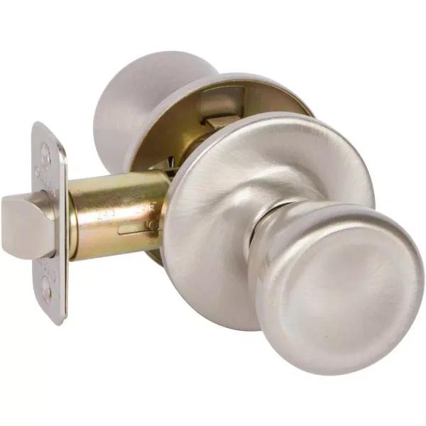 Callan Brayden Classic Satin Nickel Tulip Shaped Passage Door Knob Set