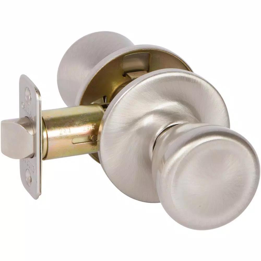 Callan Brayden Classic Satin Nickel Tulip Shaped Passage Door Knob Set