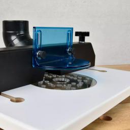 POWERTEC Mini Trim Router Table Set with Acrylic Base and Removable Fence thumbnail 4
