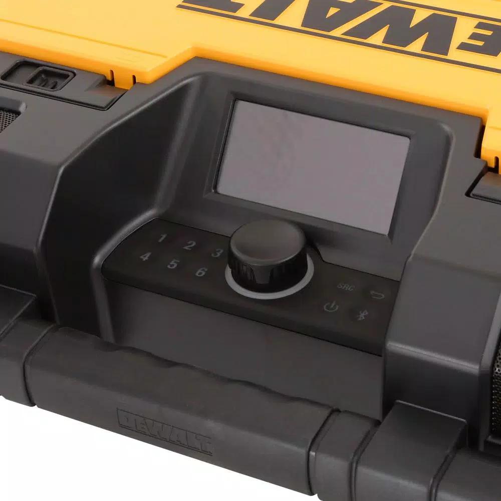 DEWALT TOUGHSYSTEM Portable Radio & Digital Music Player with Tool Box Cooler Bundle