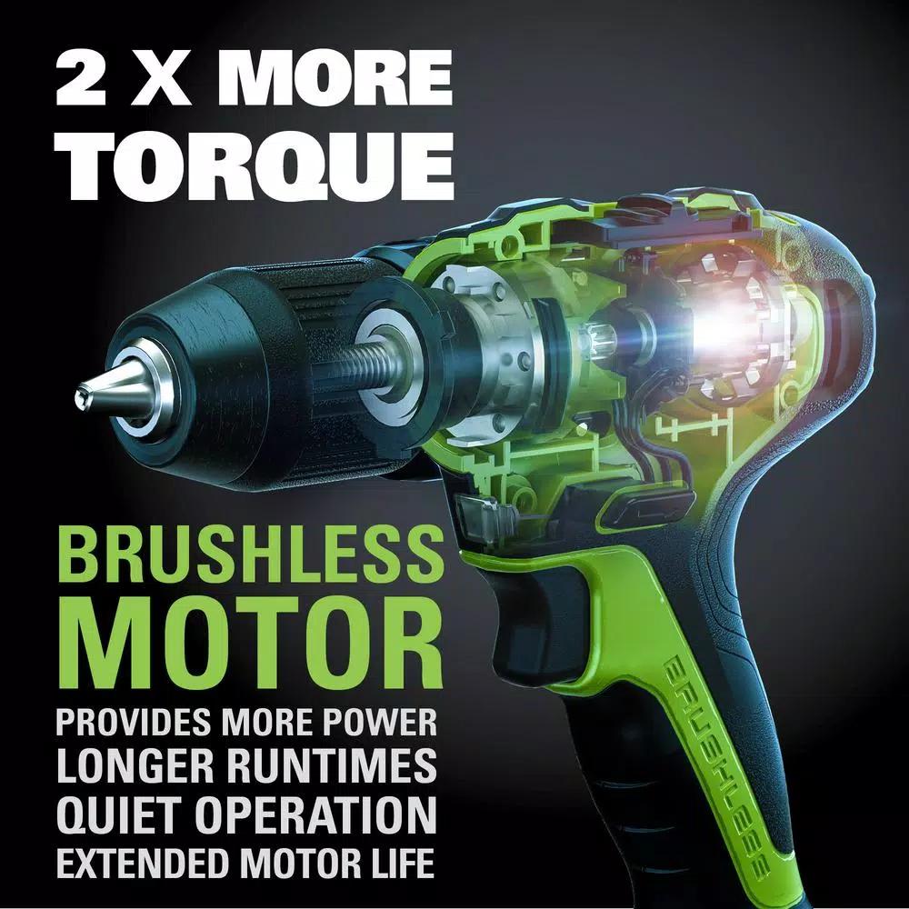 Greenworks 24V Cordless Brushless Impact Driver, 1/4 in. Hex, Tool Only