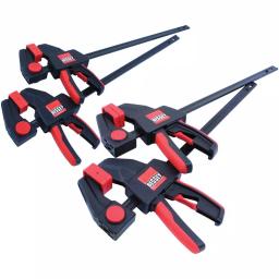 BESSEY Trigger Clamp Set, 4-Piece (Includes EHKM06 and EHKL12) thumbnail 1