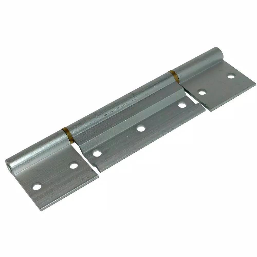 Barton Kramer Mill Finish Aluminum Screen Door Hinge with Brass Bushings