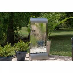 Kenroy Home Breckenridge 42 in. Stainless Steel Floor or Wall Mount Water Fountain thumbnail 5