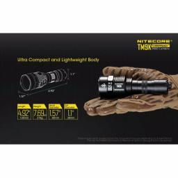 NITECORE TM9K 9500 Lumens Tactical LED Flashlight, USB-C Rechargeable thumbnail 7