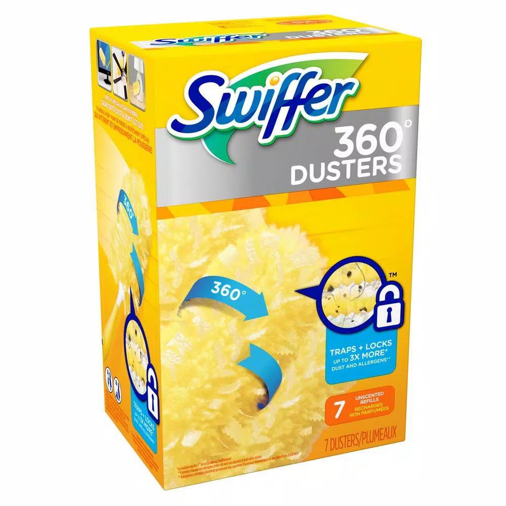 Swiffer Dusters Unscented Disposable Refills, 4 Pack (7-Count Each)