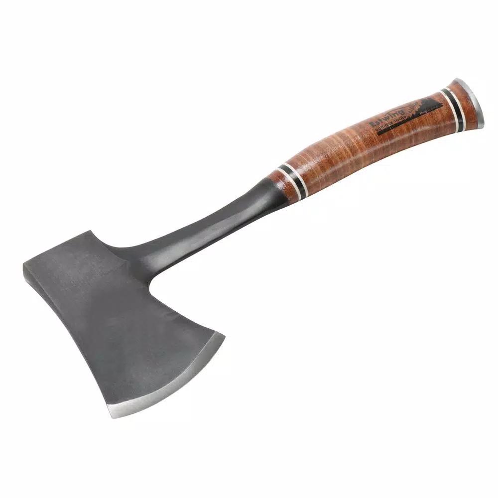 Estwing GEDORE 14 in. Sportsmans Axe with Genuine Leather Grip and Steel Sheath