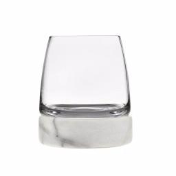 Godinger Stone Cold 15 oz. Stemless Crystal Glasses, Set of 2 thumbnail 1