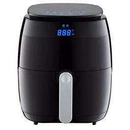 GoWISE USA 5 Qt. Air Fryer with Duo Touchscreen Display, 8 Presets, 1500W, Black thumbnail 1