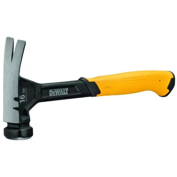 DEWALT 16 oz. Steel Straight Claw Hammer with Tri-Pull Technology