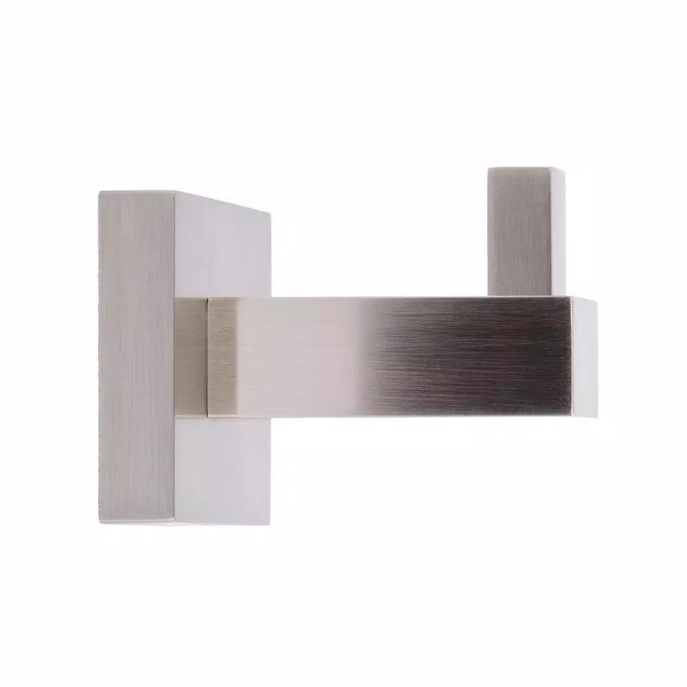 Italia Capri 2-Piece Brushed Nickel Bathroom Hardware Set