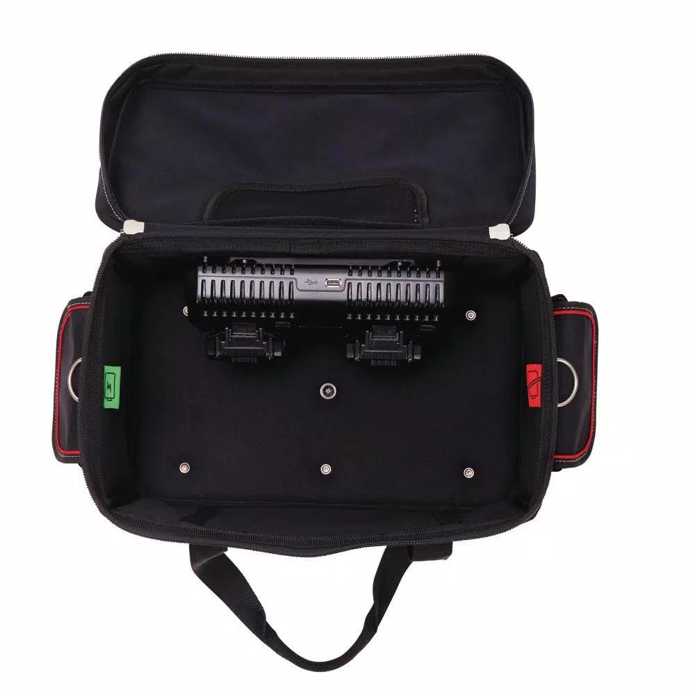 Porter-Cable 20V MAX Dual-Port Charger Storage Bag with 2 1.3Ah Batteries
