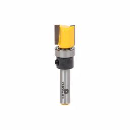 Yonico 1/2 in. Carbide Tipped Flush Trim Router Bit with 1/4 in. Shank thumbnail 1