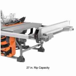RIDGID 10 in. 15 Amp Table Saw with Folding Stand and SoftStart Technology thumbnail 8