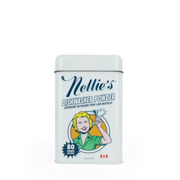 Nellie's Dishwasher Powder Detergent, Plant-Based & Biodegradable