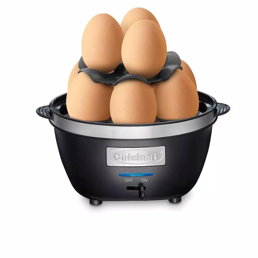 Cuisinart Egg Central 10-Egg Stainless Steel Egg Cooker with Poaching and Omelet Trays