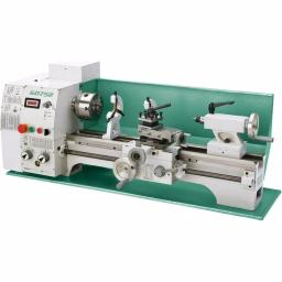Grizzly Industrial 10 in. x 22 in. Variable-Speed Bench Lathe with Digital RPM Display thumbnail 1