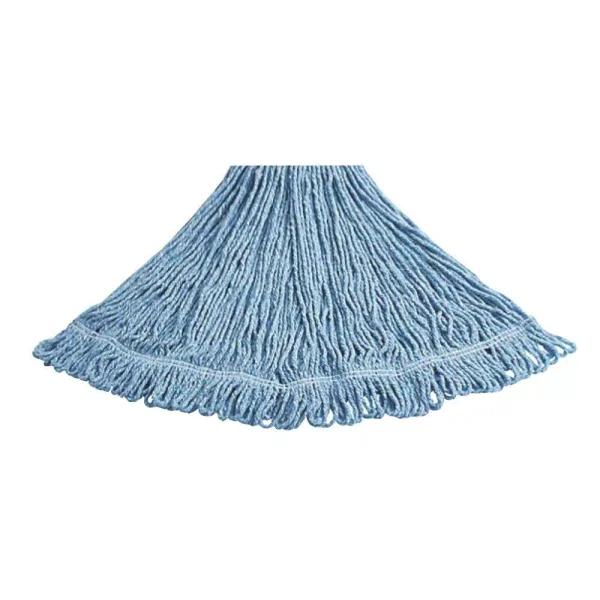 Rubbermaid Commercial Products Rubbermaid Commercial #24 Blend Mop Head Refill, Blue (2-Pack)