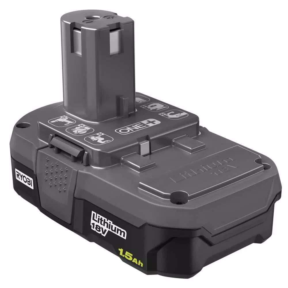 RYOBI 18V ONE+ Cordless 4-Tool Combo Kit with 31-Piece Bit Set, 2 1.5 Ah Batteries, Charger and Bag