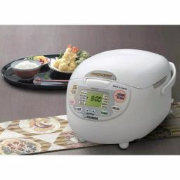 Zojirushi Neuro Fuzzy 5.5-Cup Premium White Rice Cooker and Warmer with Built-In Timer thumbnail 5