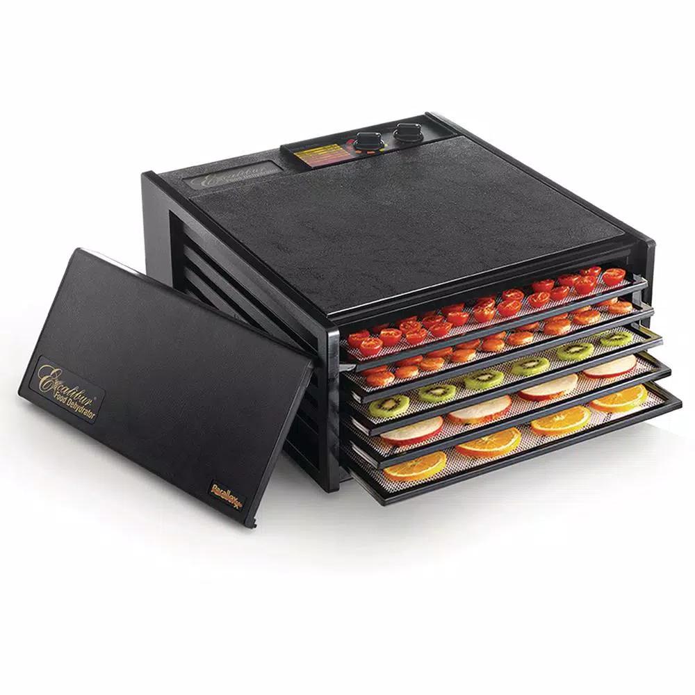 Excalibur 5-Tray Small Garden Electric Food Dehydrator with 26-Hour Timer and Adjustable Temperature