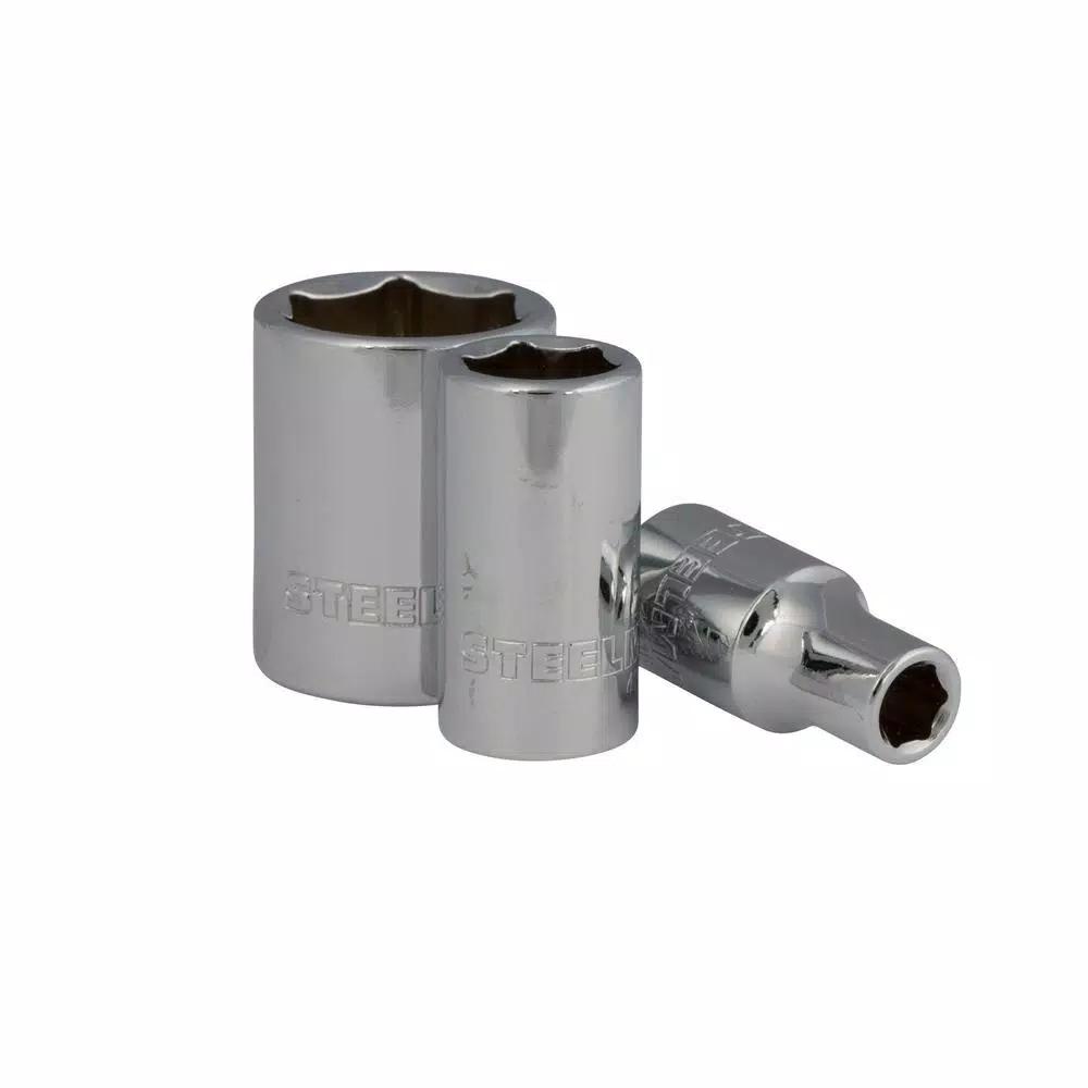 Steelman 10-Piece 1/4 in. Drive 6-Point SAE Socket Set