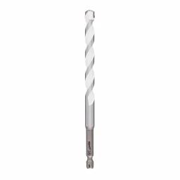 Milwaukee SHOCKWAVE 3/8 in. Carbide Multi-Material Drill Bit, 1/4 in. Hex Shank thumbnail 1