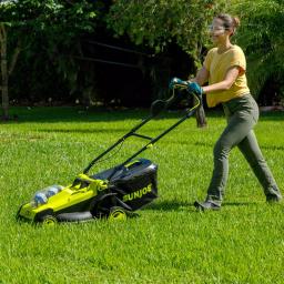 Sun Joe 17 in. 48V iON+ Cordless Electric Walk Behind Push Lawn Mower (Tool Only) thumbnail 9