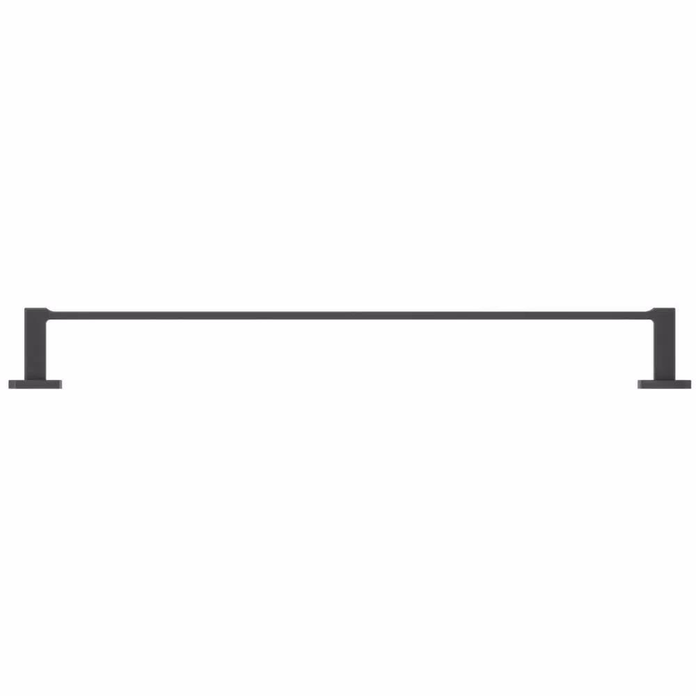 Pfister Deckard 24 in. Single Towel Bar in Matte Black