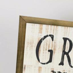 Winsome House Grateful Thankful Blessed Wood Inspirational Wall Plaque - 24in Rustic Home Accent thumbnail 4