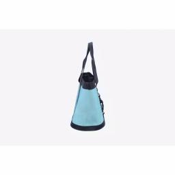 Camp-Zero Premium Carry-All Tote Bag - Waterproof Soft-Side Cooler, Blue and Gray thumbnail 3