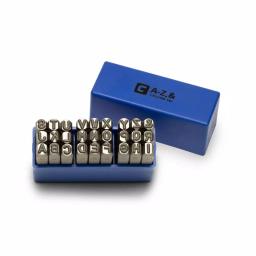 Capri Tools Professional 1/4 in. Letter Stamp Set, 27-Piece Chrome Vanadium Steel Punch Set thumbnail 1