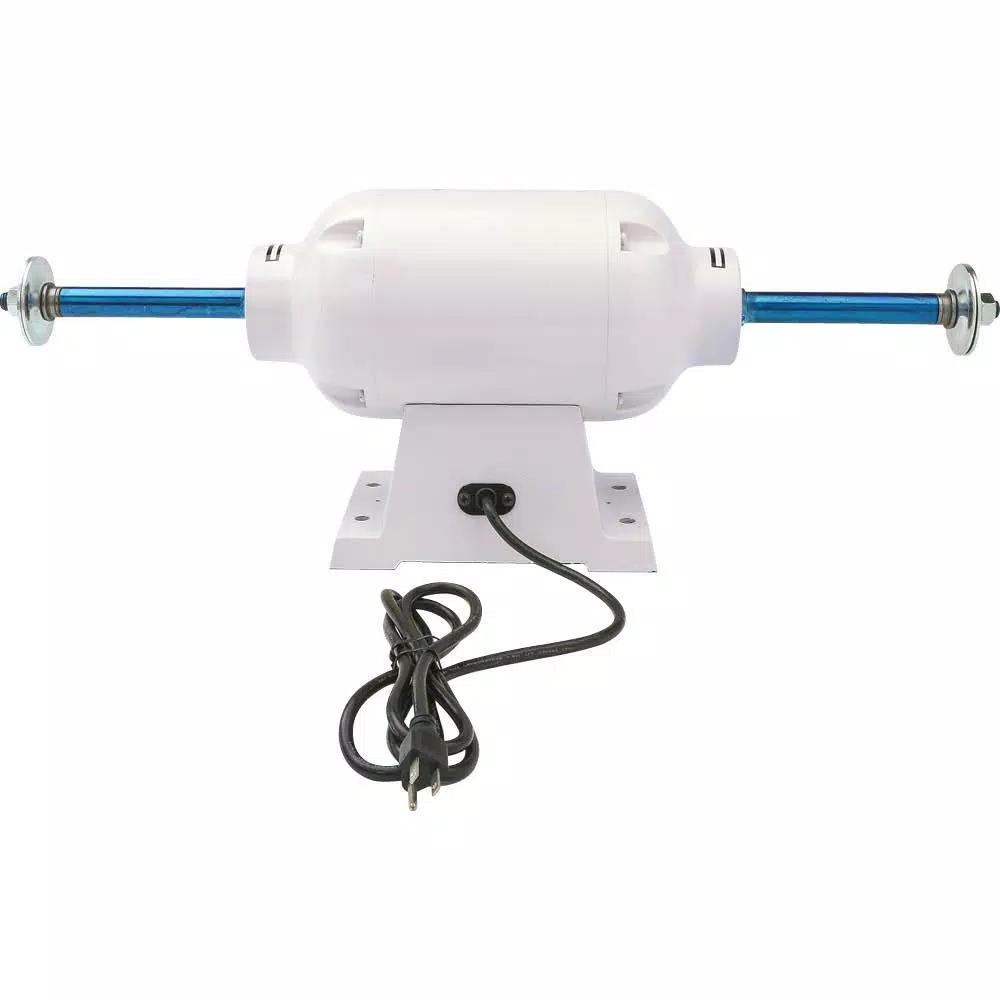 Shop Fox W1847 1 HP Corded Buffing System, 110-Volt 10 Amp, 3450 RPM