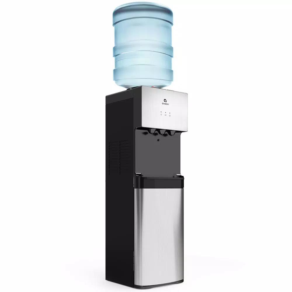 Avalon 3-Temperature Top Loading Water Cooler Dispenser, Stainless Steel
