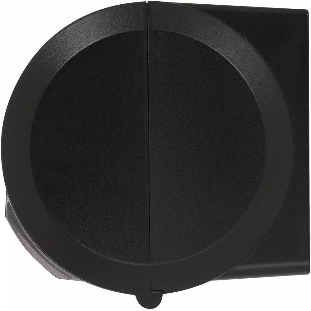 Georgia-Pacific Compact Side-by-Side Double Roll Bathroom Tissue Dispenser, Translucent Smoke