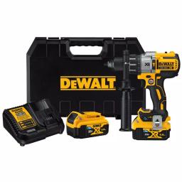 DEWALT 20V MAX XR 1/2 in. Brushless Hammer Drill/Driver Kit with Tool Connect, (2) 5 Ah Batteries & Charger thumbnail 1