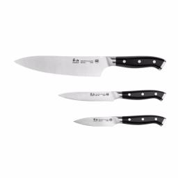 Cangshan D Series 3-Piece Stainless Steel Knife Set - Full Tang Forged Kitchen Knives thumbnail 1