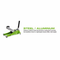 Arcan HJ3000A 3-Ton Hybrid Floor Jack, Aluminum and Steel Construction thumbnail 3