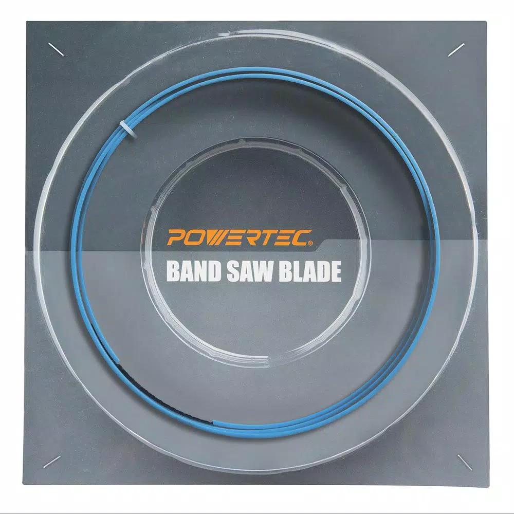 POWERTEC 59-1/2 in. x 1/2 in. 14 TPI Bi-Metal Band Saw Blade for Soft Metals and Wood