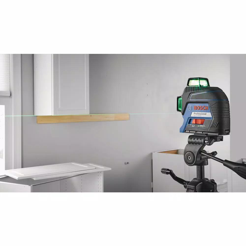 Bosch GLL3-300G 360-Degree Green Self-Leveling 3-Plane Laser Level