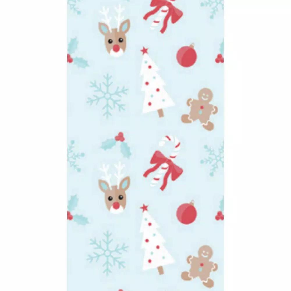 Sugar Plum Party SugarPlum Holly Jolly 32-Piece Assorted Disposable Paper Napkins